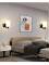 led wall lamp American bedroom bedside lamp living room corridor staircase wall lamp aisle balcony modern simple wall lamp
