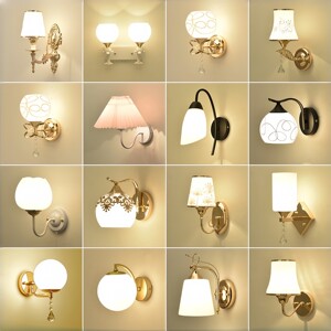 Wall Lamp Bedroom New Wall Lamp Living Room Balcony Corridor Aisle Lamp Staircase Lamp Led Room Creative Bedside Lamp