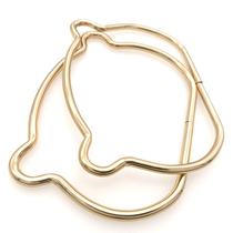 Cat Ears Metal Bracelet Handmade Diy Woven Material Bag Accessories Homemade Bag Hand hand grip