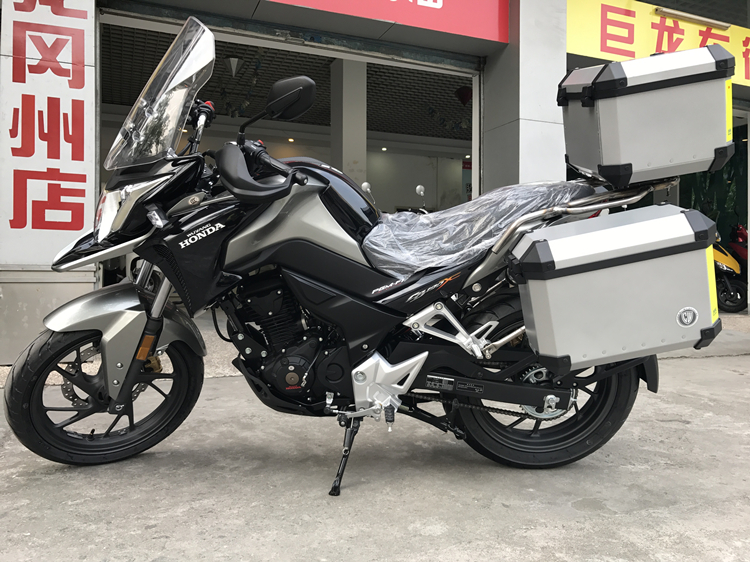 Wuyang Honda mammoth 190 bên hộp bên hộp treo CB190X Chengwei nhôm bên hộp bên cạnh hộp phát hành nhanh - Xe gắn máy phía sau hộp mua thùng sau xe máy