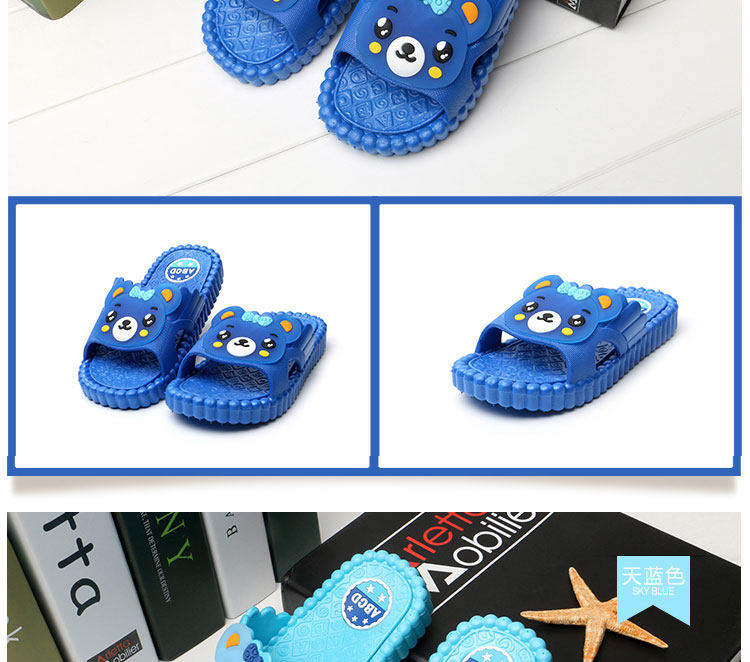 Chaussons enfants en autre pour été - semelle caoutchouc - Ref 986616 Image 24