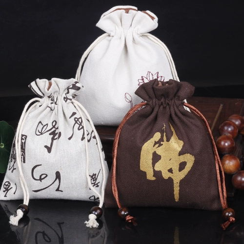 Четки из круглых бусин, сумка для хранения, ювелирное украшение, тканевый мешок, мешочек для хранения ювелирных изделий, упаковка