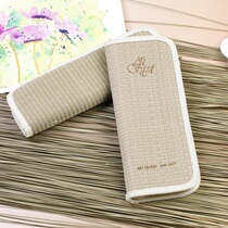 ArtSecret Xiu Ming Brush Bag Straw Mat Brush Bag 940 Environmentally Friendly Breathable Long Brush Bag Unlimited Customization