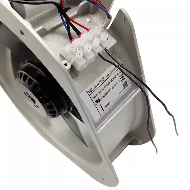 Совершенно новый ebmpap вентилятор W2D250-HH02-07 380V 28080 контроль излучающий вентилятор 28cm