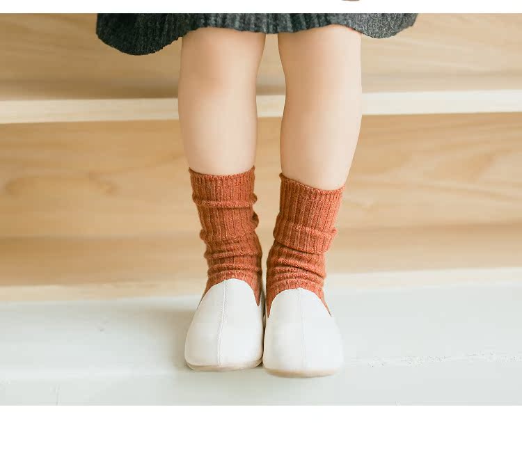 Mùa thu và mùa đông trẻ em mới vớ vớ len dày vớ trẻ em vớ trẻ em vớ trẻ em bé trai và bé gái phiên bản Hàn Quốc shop quần áo trẻ em đẹp