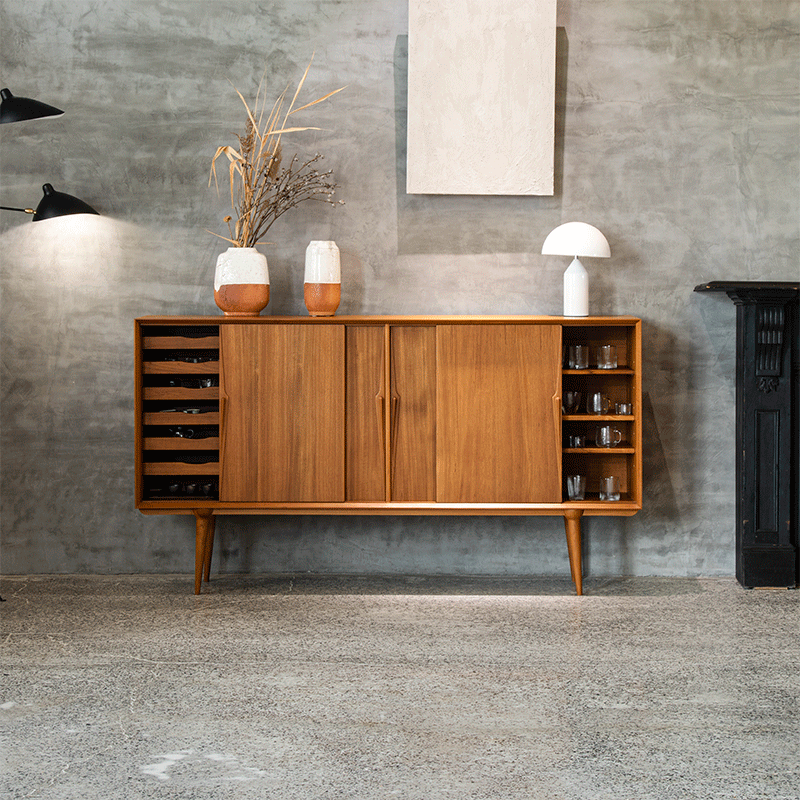 Wood Nero Furniture Nordic Solid Wood Medieval Dining Cabinet Living Room Leaning Against Wall Teak Containing Cabinet Containing Multifunctional Cabinet Light Lavish