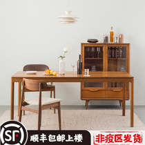 Wood Nina Furniture Nordic Myanmar Grapewood table dining chair Middle vintage Home Multi-motion energy tea table solid wood table