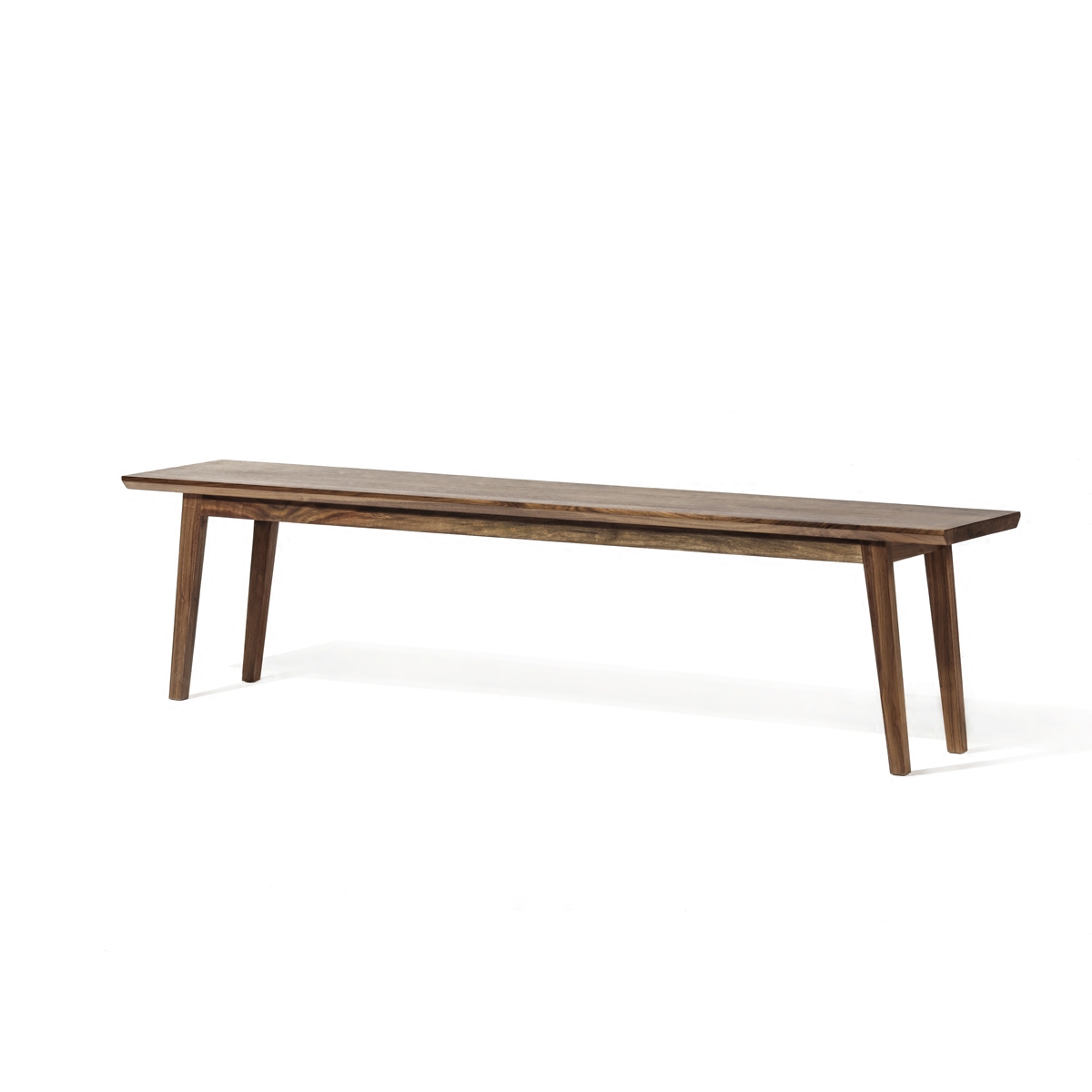 Wood nero furniture MUNA Nordic solid wood thickened table stool long bench strip stool for home minimalist water trulo