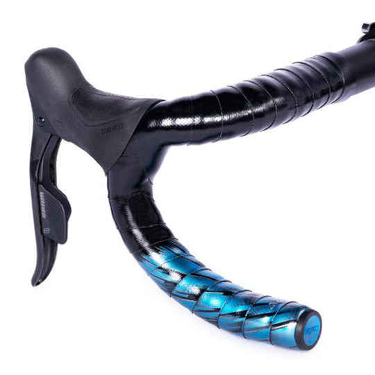 台湾guee金属色防滑把带公路自行车瓜车超轻握把手把减震绑带渐变