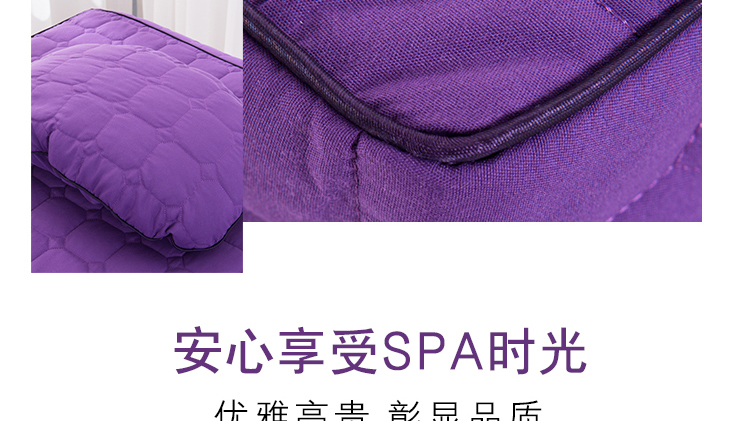 Tím bedspread vẻ đẹp thẩm mỹ viện dành riêng gia đình của bốn bộ tối giản Hàn Quốc của bảng massage Hàn Quốc đặc biệt tạo nên vĩnh viễn - Trang bị tấm khăn trải giường spa cao cấp
