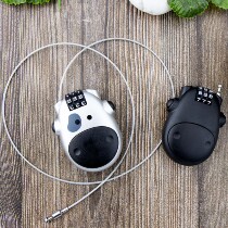 Motorcycle electric car helmet lock anti-theft lock stroller anti-theft wire lock cabinet lock luggage code lock lock