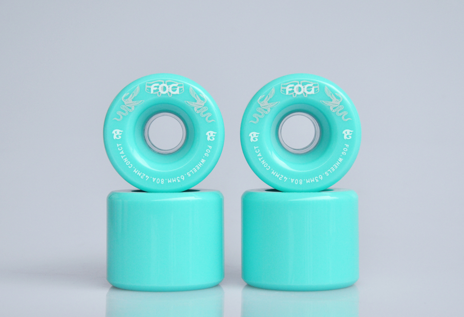 Scarab mới FOG Butto BUTO ván dài hoa phẳng DANCING bánh xe 63mm 80A 8KS cửa hàng ván trượt - Trượt băng / Trượt / Thể thao mạo hiểm giày patin heelys 4 bánh