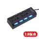 máy tính U đĩa cứng USB mini ổ cắm 4 máy tính xách tay trên 3,0 cổng splitter đa giao diện chuyển đổi HUB - USB Aaccessories sạc type c