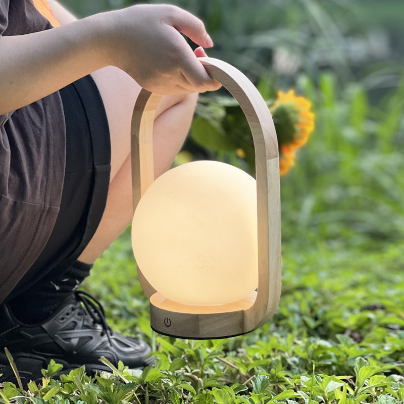 Bed headlights Bedrooms Hand light Table lamps Ins teenage creative minimalist Silence Romantic Cozy Rechargeable Little Nightlight-Taobao