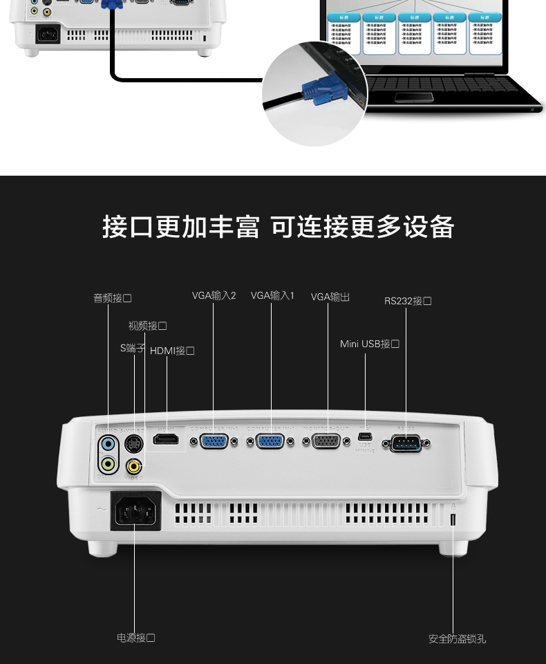 Máy chiếu Benq BenQ MS527 dạy văn phòng tại nhà kinh doanh 1080p HD 3D không dây Máy chiếu WiFi - Máy chiếu máy chiếu vật thể giá rẻ