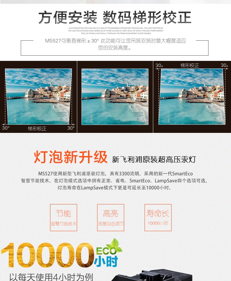 Máy chiếu Benq BenQ MS527 dạy văn phòng tại nhà kinh doanh 1080p HD 3D không dây Máy chiếu WiFi - Máy chiếu máy chiếu vật thể giá rẻ