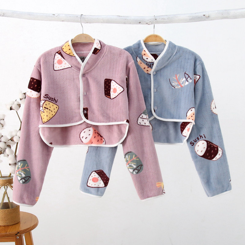 Spring and summer pregnant women, confinement, breastfeeding, sleeping, shoulders, shoulders, shoulders, cervical vertebrae, antifreeze vests, plus velvet and thickening