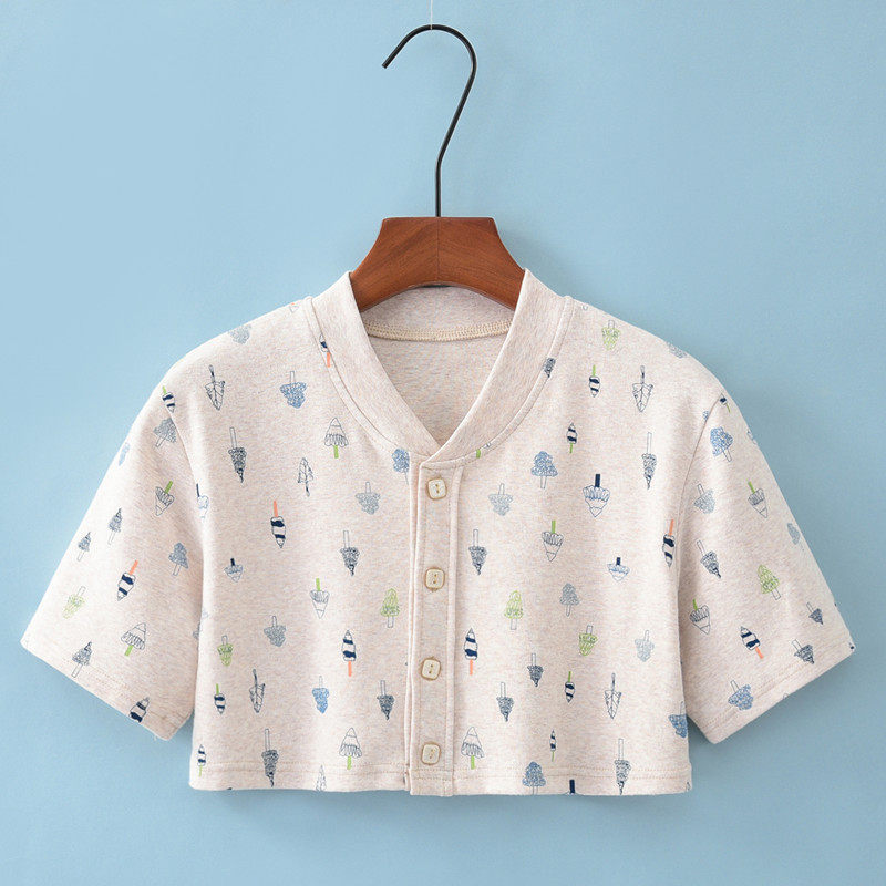 Pure Cotton Thin Section Sleeping Pregnant Woman Maternal Breastfeeding Month of Age Shoulder Week Air Conditioning Room Warm Shoulder and Shoulder Spring Summer Season