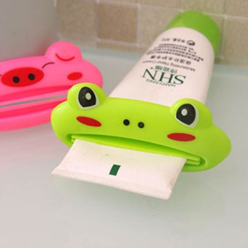 Toothpaste Squeezer Creative Cartoon Squeeze Toothpaste Machine Wash Face Milk Squeezer Manual Hand Care Cream To Automatically Squeeze Toothpaste