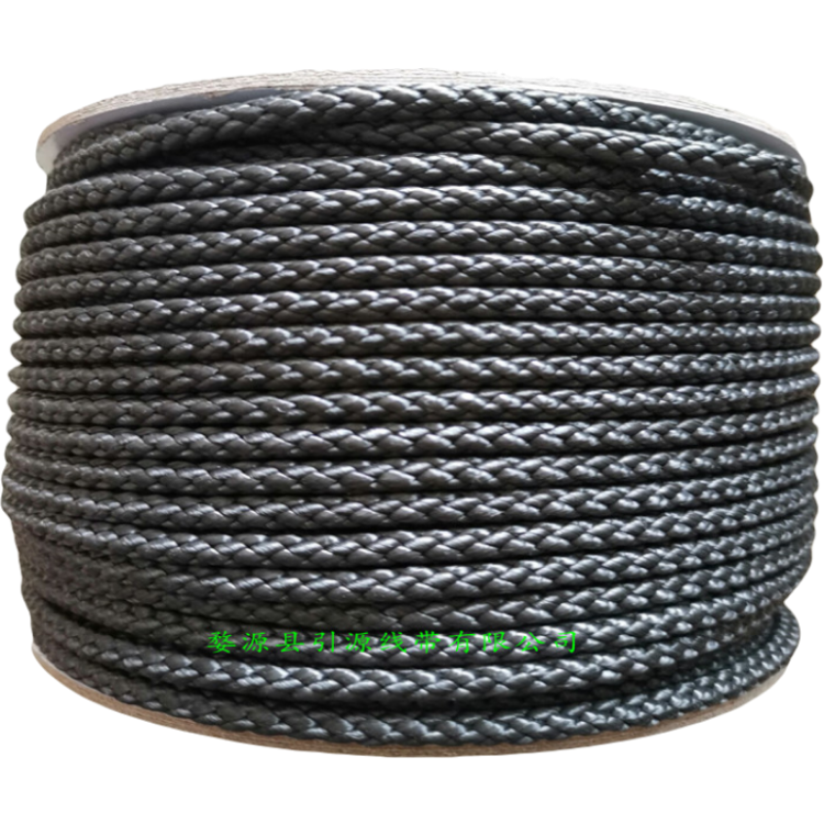 4mm full braided vigorously horse fiber milk field off cup cylinder rope polyethylene wear-resistant outdoor climbing rope