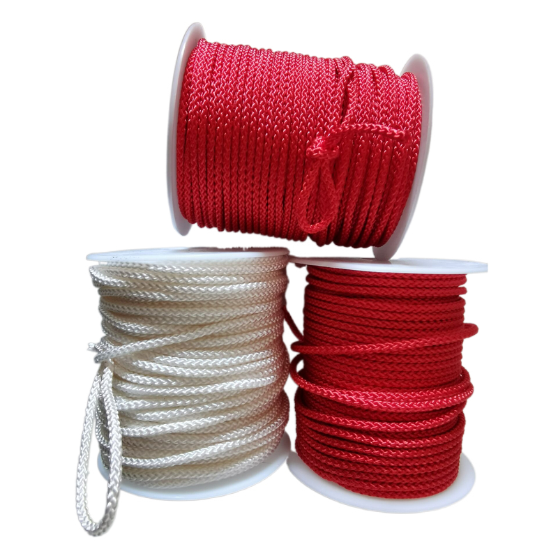 2mm fully woven cast net bottom steel hand rope 2 2mm vigorously horse bottom steel rope Dart Hong rope throw search and rescue rope