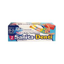 Saka childrens toothpaste 0-2 year old strawberry flavor