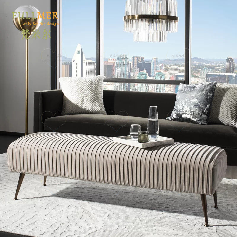 Creative Bedroom Bedtail Cloth BedBedstainless steel Modern Shop Shop Shop Shop Changing Store Living Bedroom