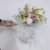 Корейский бутик Doty Make Sweet Temperument Bag Clort Leath Net Clowerburing Упаковка цветочные упаковки бумага бутик -прядь сетка