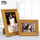 Simple modern solid wood photo frame table 6810 inch washed photos made into photo frames hanging on the wall custom size