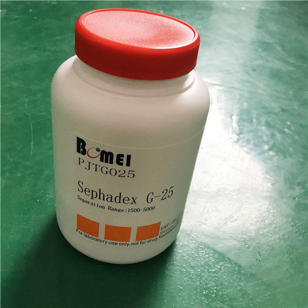 Contains dextran gel G-25 Sephadex G-25 scientific research reagent 25g 100g