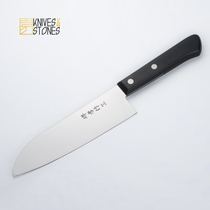 Rock Blades Society Japan Import Community Filial Duty Day Style Light Stainless Steel Home Kitchen Knife Trid Vegetable Knife Kitchen Kitchen Knife