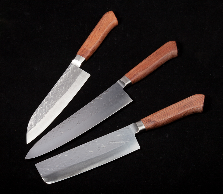 Rock Blades Society Japan Import Kitchen Knife Stainless Steel Forged Bull Knife Master Kitchen Knife Master Kitchen Knife Three Deco Knife Chefs one thousand forged