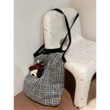 Летняя ретро вместительная и большая сумка на одно плечо, шоппер, 2023