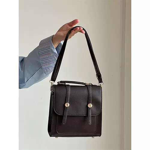 Ретро вместительная и большая сумка через плечо на ремне, сумка на одно плечо, 2023, в американском стиле, надевается на плечо