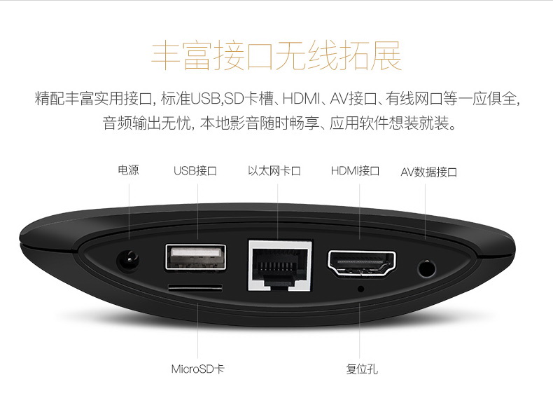củ phát wifi maxis WeBox / 捷 WE30PRO tám hộp Android TV hộp set-top box đầu phát HD bộ nhớ 2G cục phát wifi 5g