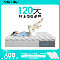 Solace Sleep Mattress Mat Dreams Blue Memory Cotton Box Upholstered Home Roll Pack Compression Springs