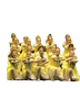 ຮູບແບບ Xiaohe ຄັ້ງທີ 12 ອະນາຄົດຂອງຂ້ອຍບໍ່ແມ່ນຄວາມຝັນ ເຄື່ອງນຸ່ງຊຸດເດັກນ້ອຍ Tutu Skirt Dance Chorus ສີເຫຼືອງຂອງເດັກນ້ອຍ