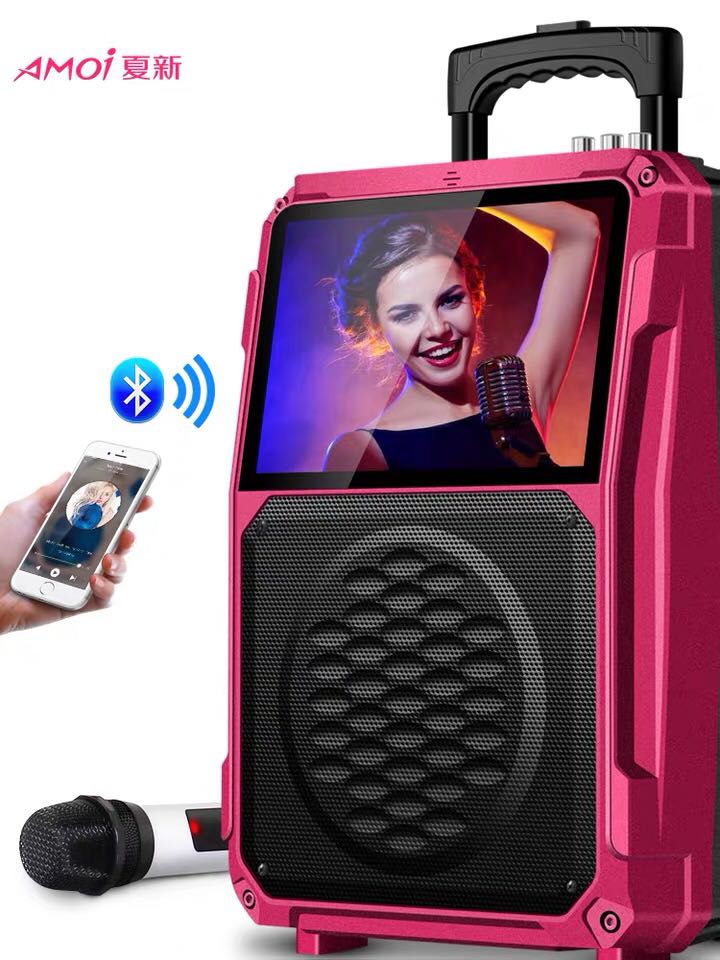 Amoi Square Dance Audio Band Display Screen High Power All Dance Mobile Video Player Overweight