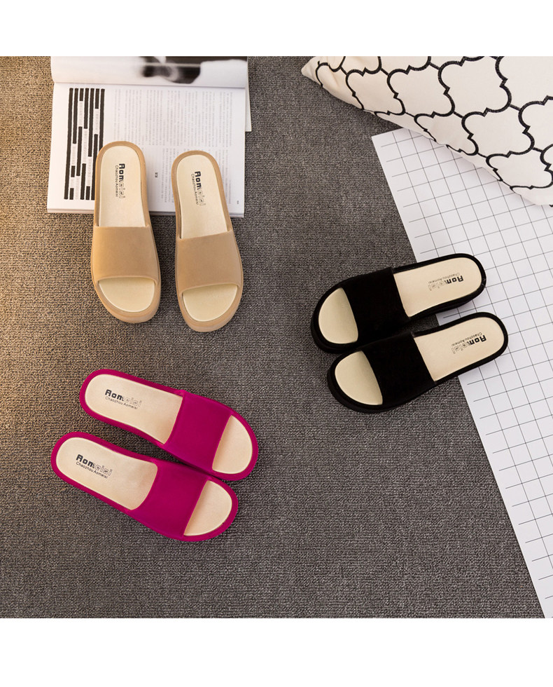 Sandales femme en suede - Ref 2666467 Image 14