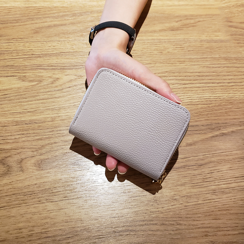 Lady Card lady burglar-proof brush anti-magnetic small large capacity card holder driver's license jacket documents containing multi-position male-Taobao