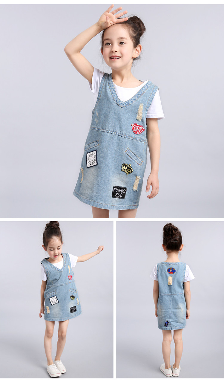 Robe enfant en mélange - Ref 2044236 Image 14