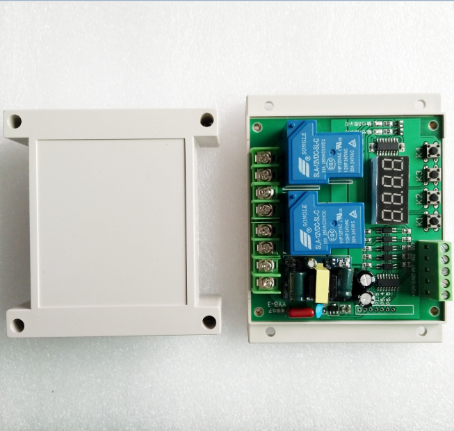 PLC Industrial Control Box Guide Rail Case Plastic Controller Case Electronic Case 115mm*90mm*40mm