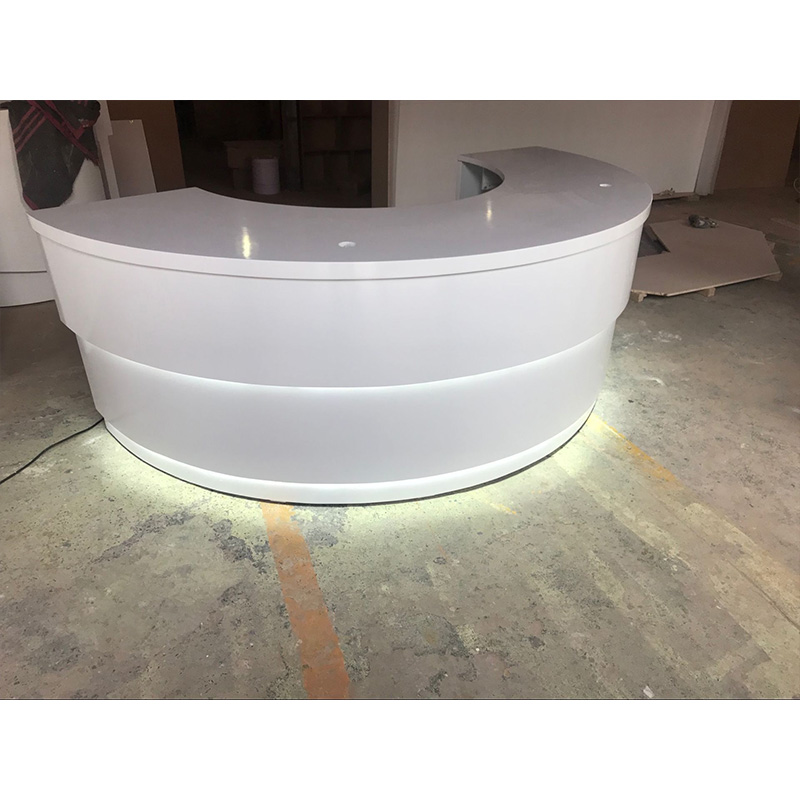 Front Desk Reception Desk Round Creative Company Front Desk Beauty Institute Reception Desk Hotel Hall Consultation Cashier Counter