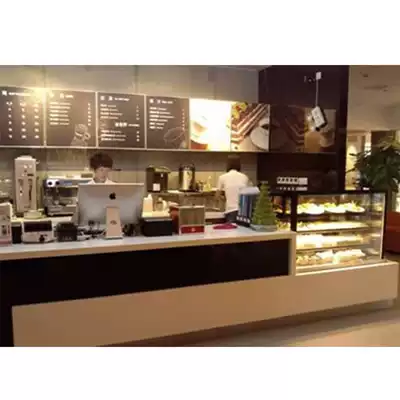Milk tea shop bar cashier counter snack bar cafe Fruit Shop Bar West restaurant bar custom-made