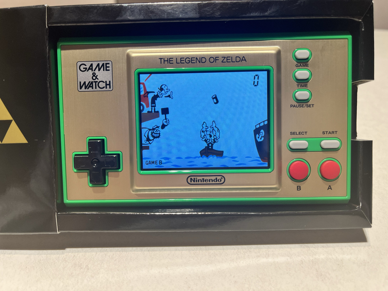 Game&Watch Zelda: Special Edition for Hong Kong, Macau, and Taiwan. Overseas Users Unable to Place Orders, Please Purchase This