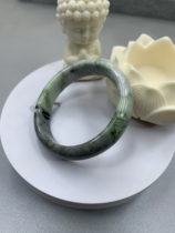 Lantian jade ink jade bracelet 5657 ring