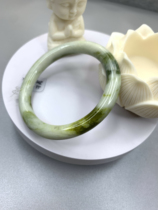Lantian Jade Green Bracelet 5960