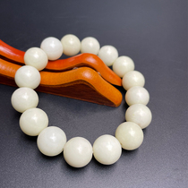 Lantian jade pure bead bracelet simple and elegant mens and womens bracelet gift young jewelry