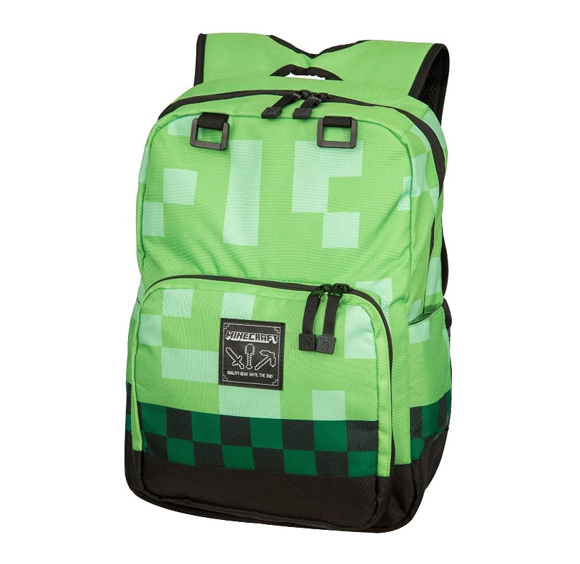 Minecraft surrounding elementary school schoolbag creeper TNT diamond pickaxe game fashion anime children's backpack