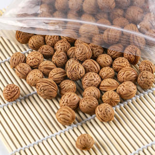 桃核枕头原料野生小桃核脑纹桃核小桃胡拍打袋桃核桃枭原料包邮